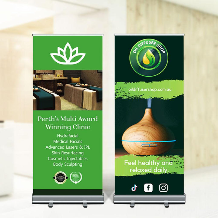 Roll Up Banner Stands - Banners Village