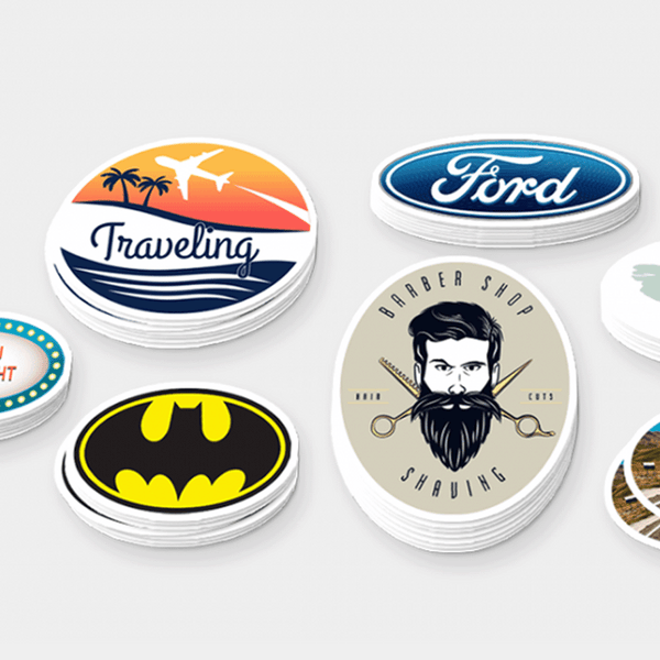 Oval Stickers